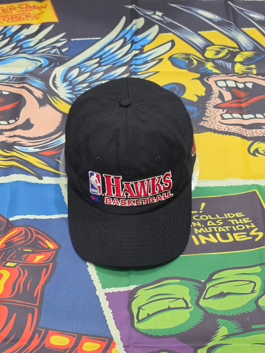 90'S 챔피온 NBA 애틀랜타 호크스 볼캡 OS 상품이미지1