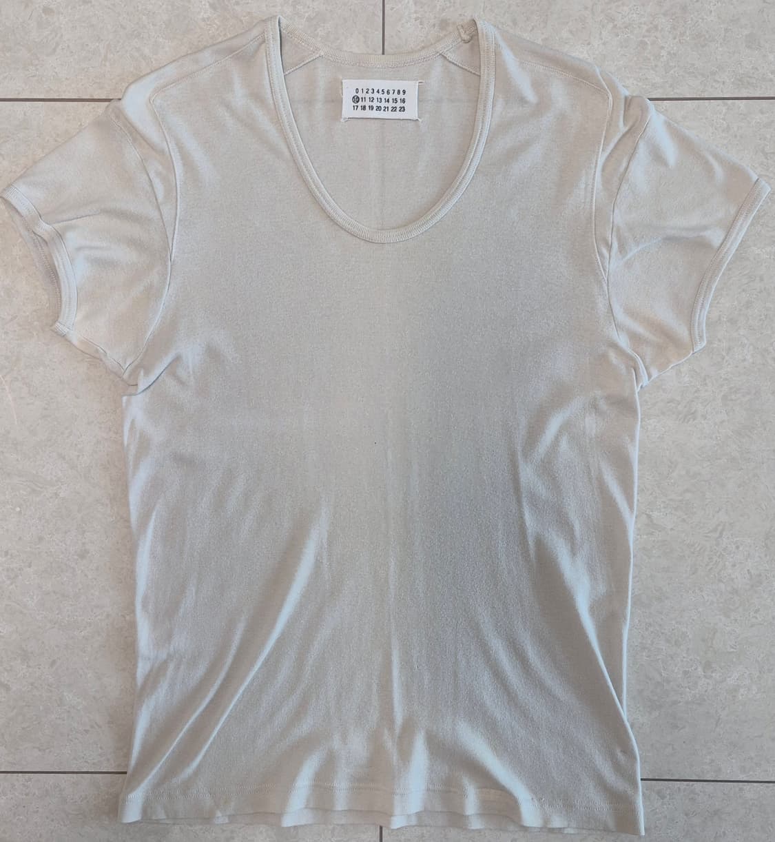 00's MASION MARGIELA TUBULAR PATTERN TEE 상품이미지3