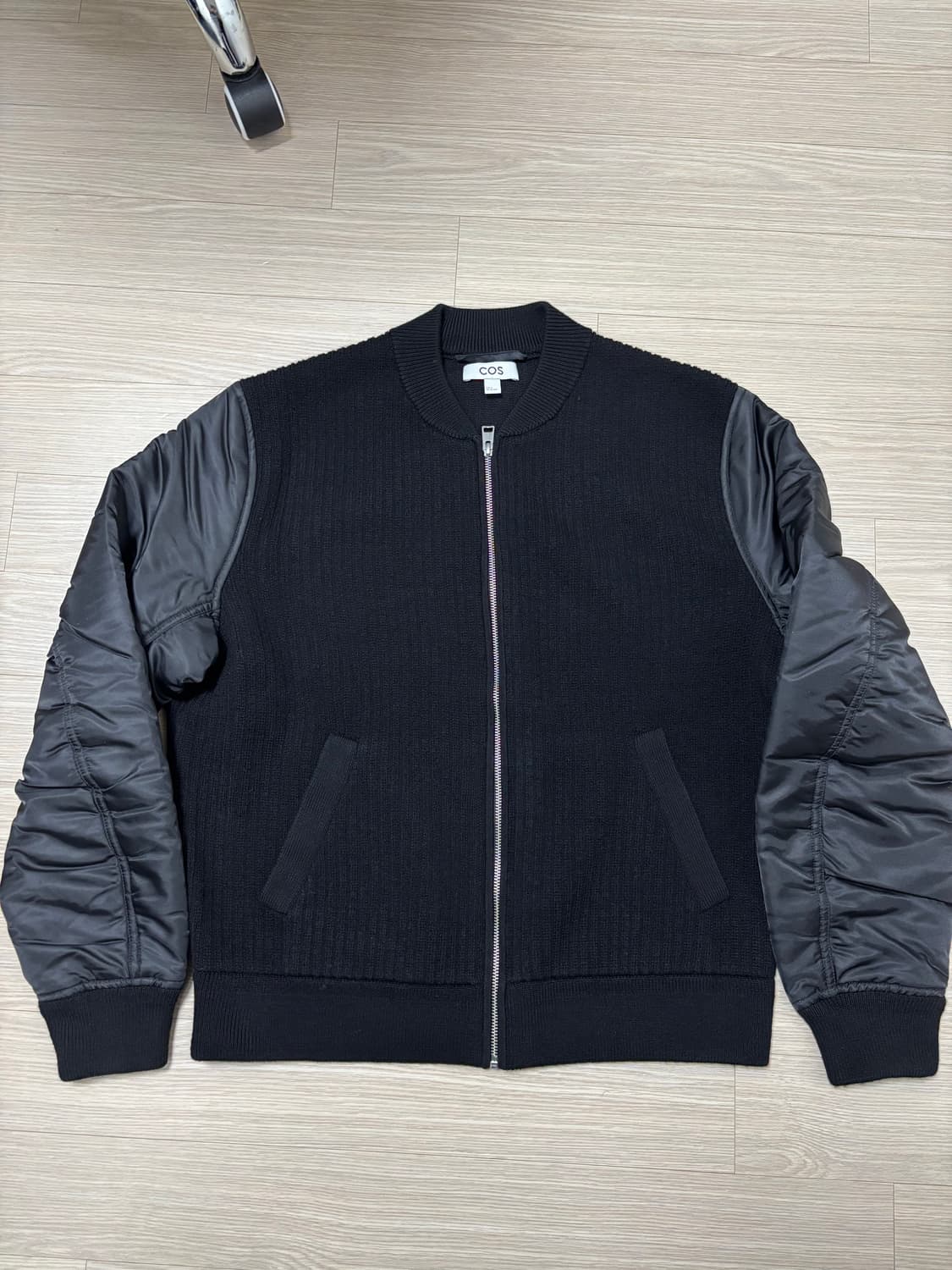 (M) cos 메리노 울 나일론 보머 자켓 상품이미지1