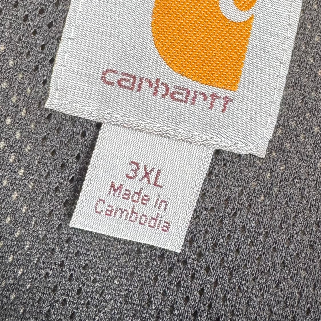 칼하트 OG 빈티지 락포드 레인디펜더 투포켓 바람막이 자켓 3XL 상품이미지7