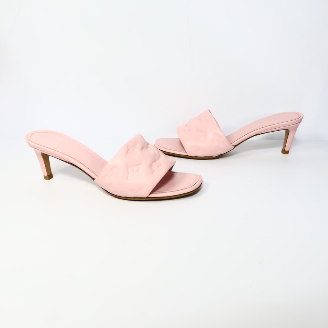 루이비통 리바이벌 모노그램 힐 뮬 슬리퍼 36/230 상품이미지3