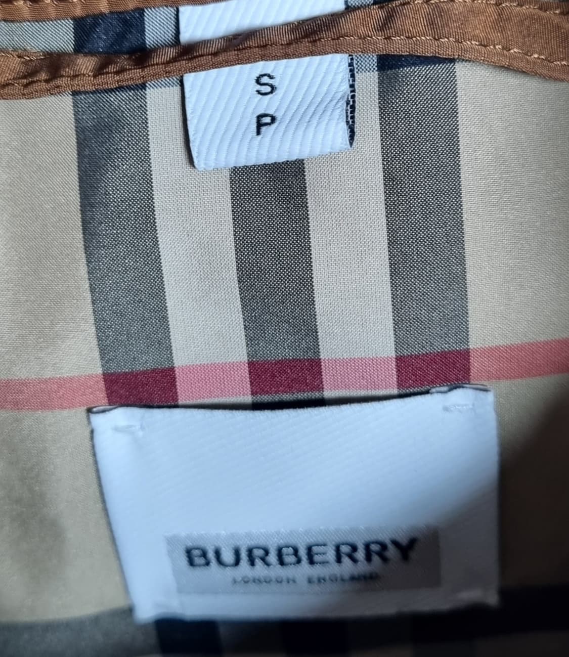 S ) 버버리 브라운 기러기 다운 롱패딩  상품이미지4