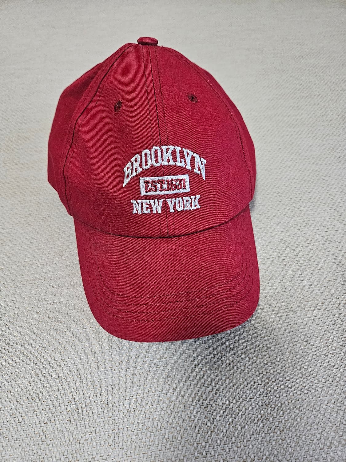 usa 빈티지 볼캡 버건디 상품이미지1