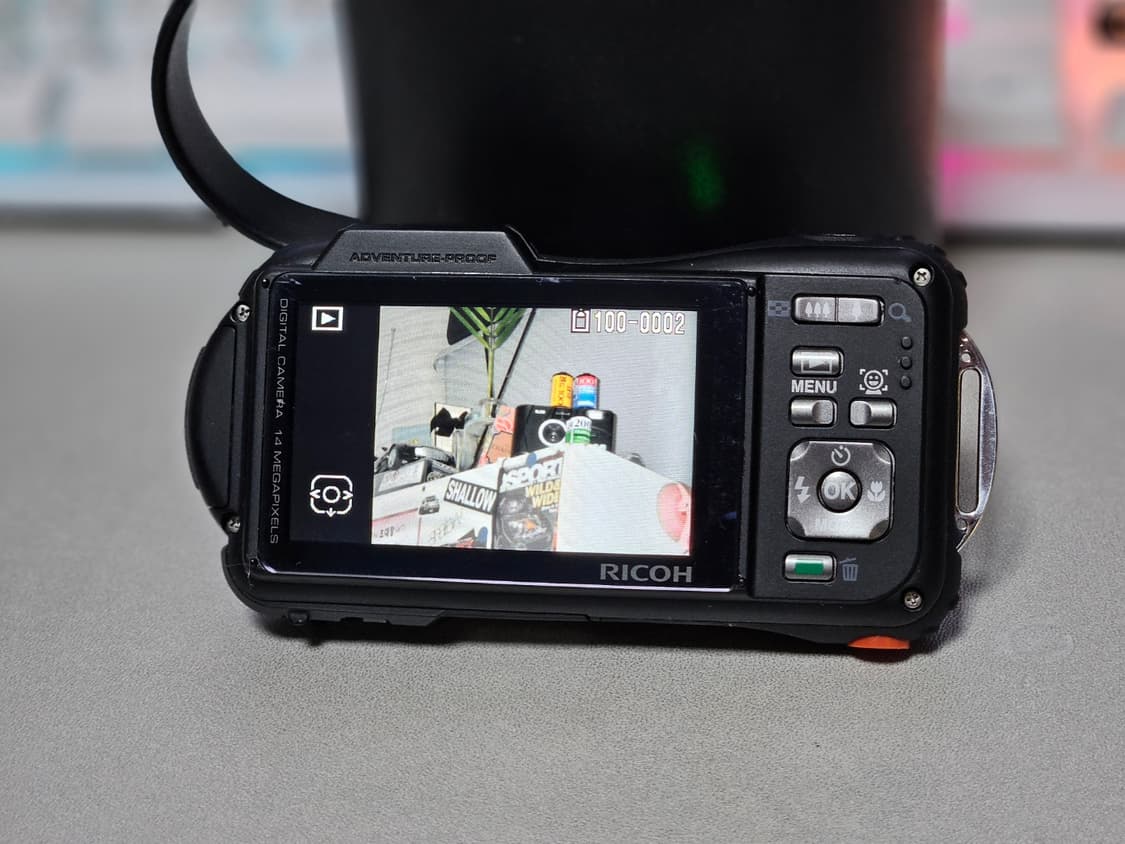 리코 WG 20 방수방진 빈티지 디카 상품이미지5