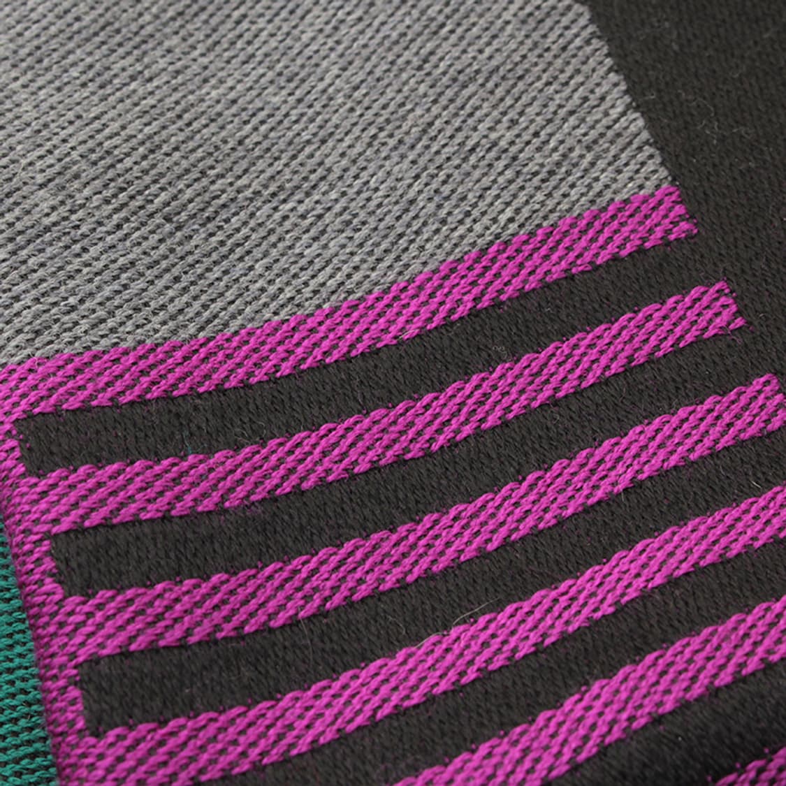 미쏘니 오색 멀티컬러 니트 머플러 (공용) 상품이미지2