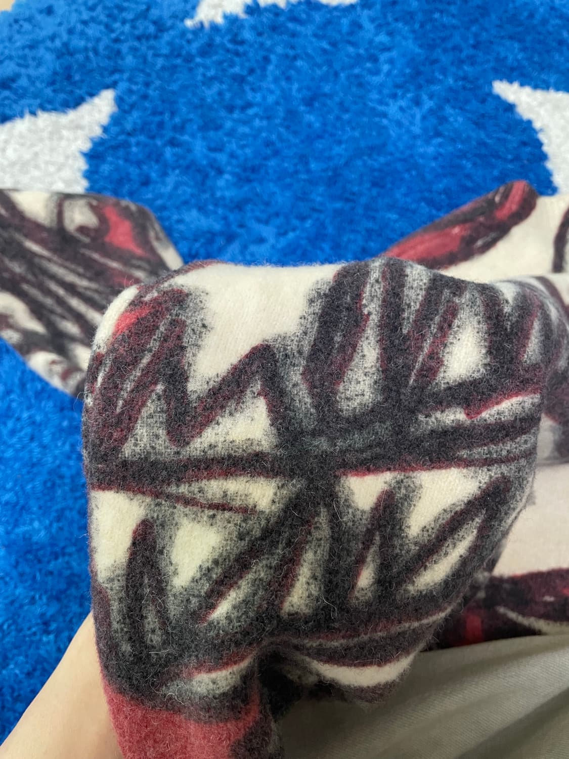 ZARA 패턴 니트 M 상품이미지4