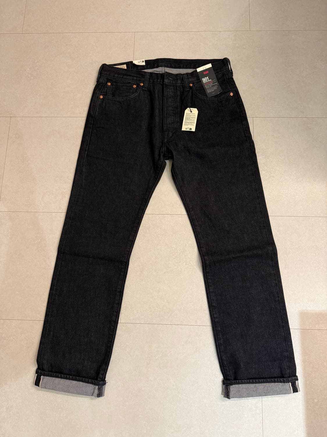 라바이스 프리미엄라인 블랙 셀비지  상품이미지1