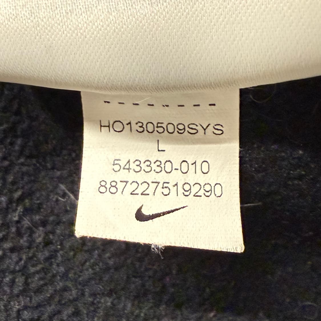 [정품/L] 나이키 블랙 그레이 트랙 자켓 b19 상품이미지7