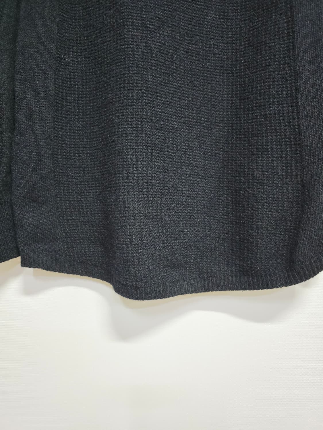 샬라얀 블랙 루즈핏 니트 스웨터 모100프로 상품이미지6