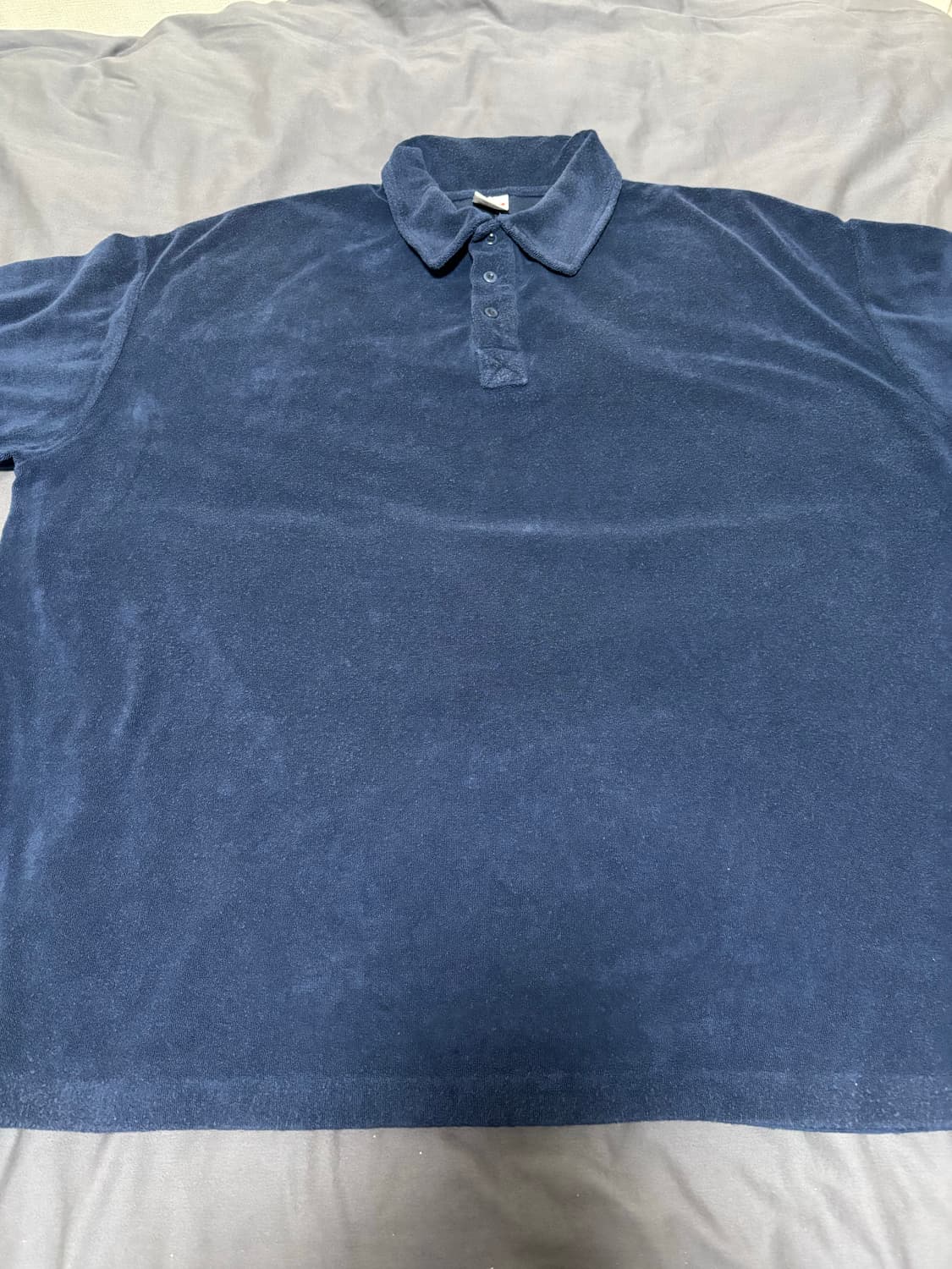 [ L ] 블랙아웃 서퍼 타월 셔츠 상품이미지2