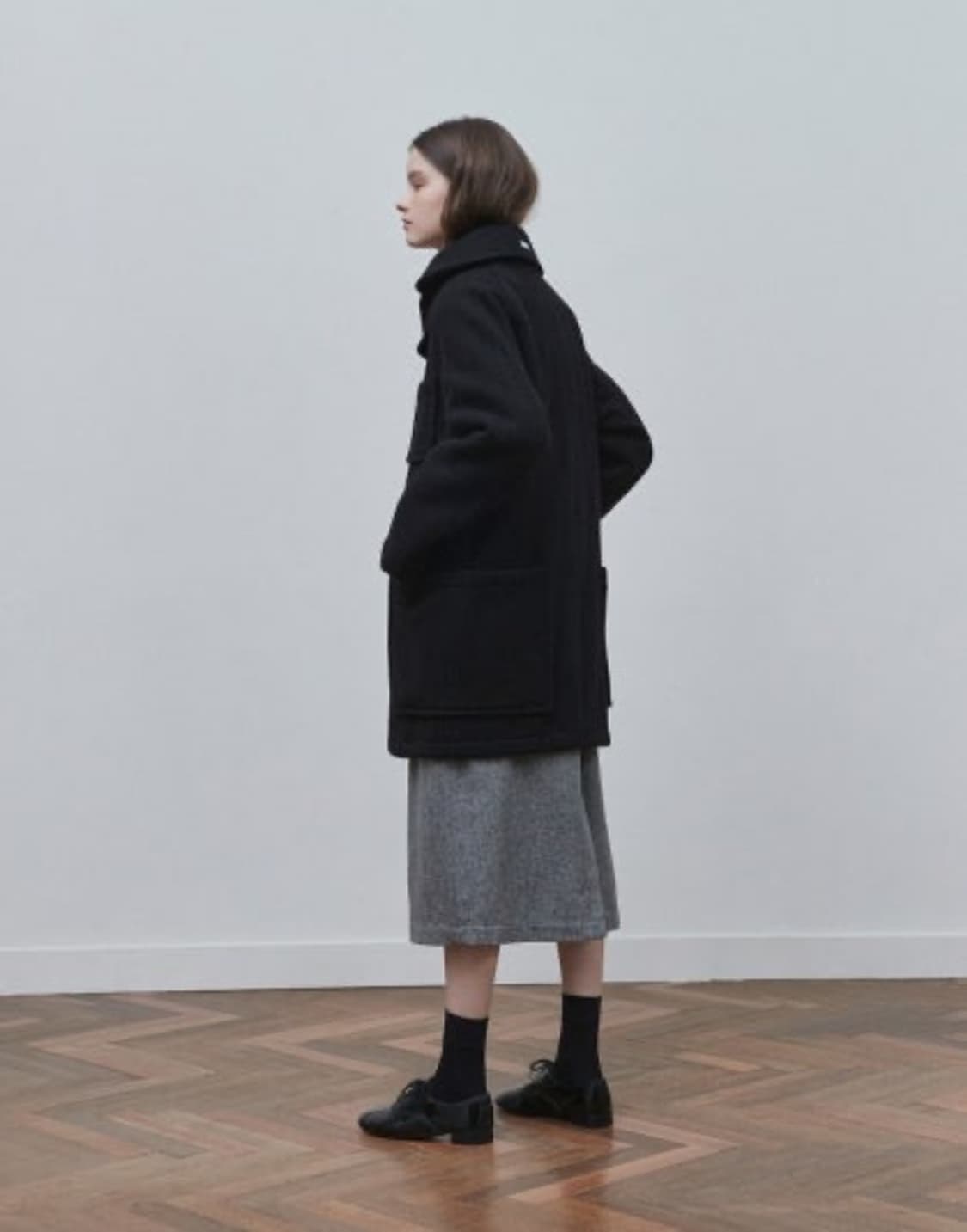 HGS 울 자켓/스커트 셋업 상품이미지7