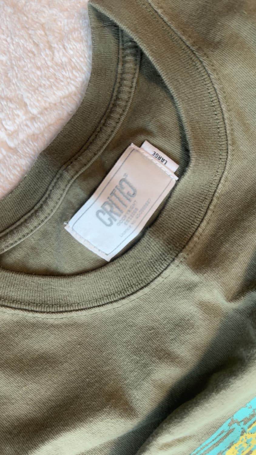 크리틱 Anti 프린팅 티셔츠  상품이미지3