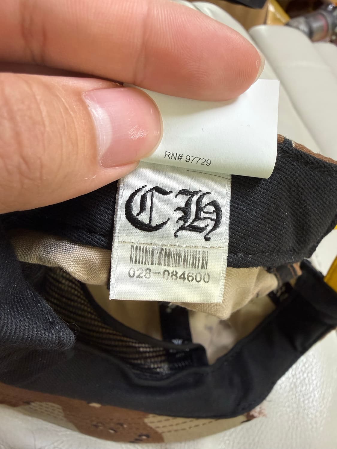 크롬하츠 매티보이 섹스 레코즈 5패널 캡 상품이미지6