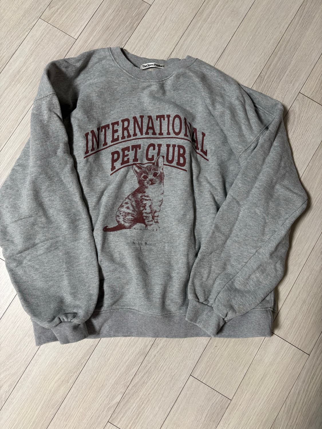 오픈와이와이 펫클럽맨투맨 상품이미지1