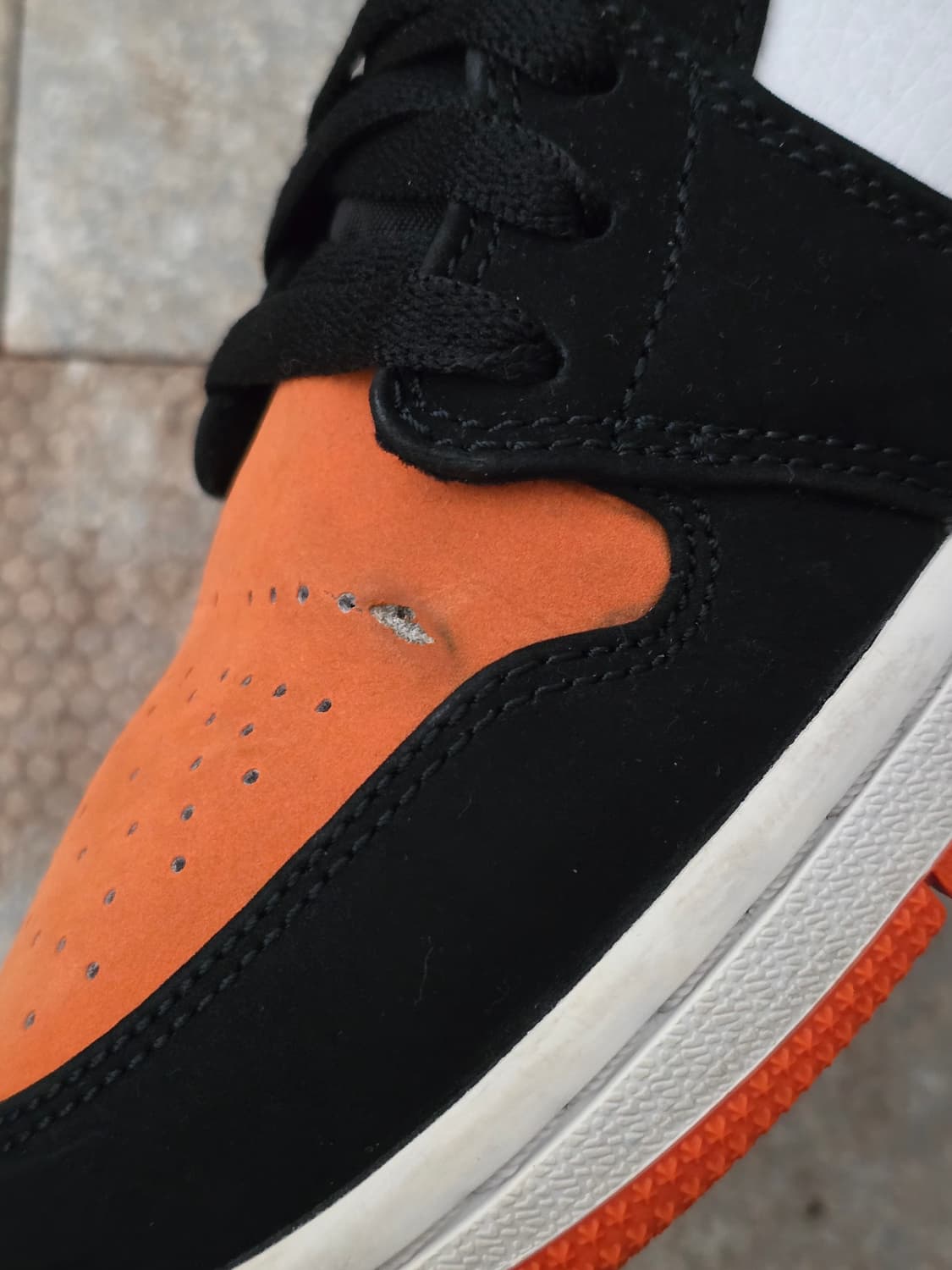 (250)나이키 조던 1 로우 쉐터드 백보드  상품이미지6