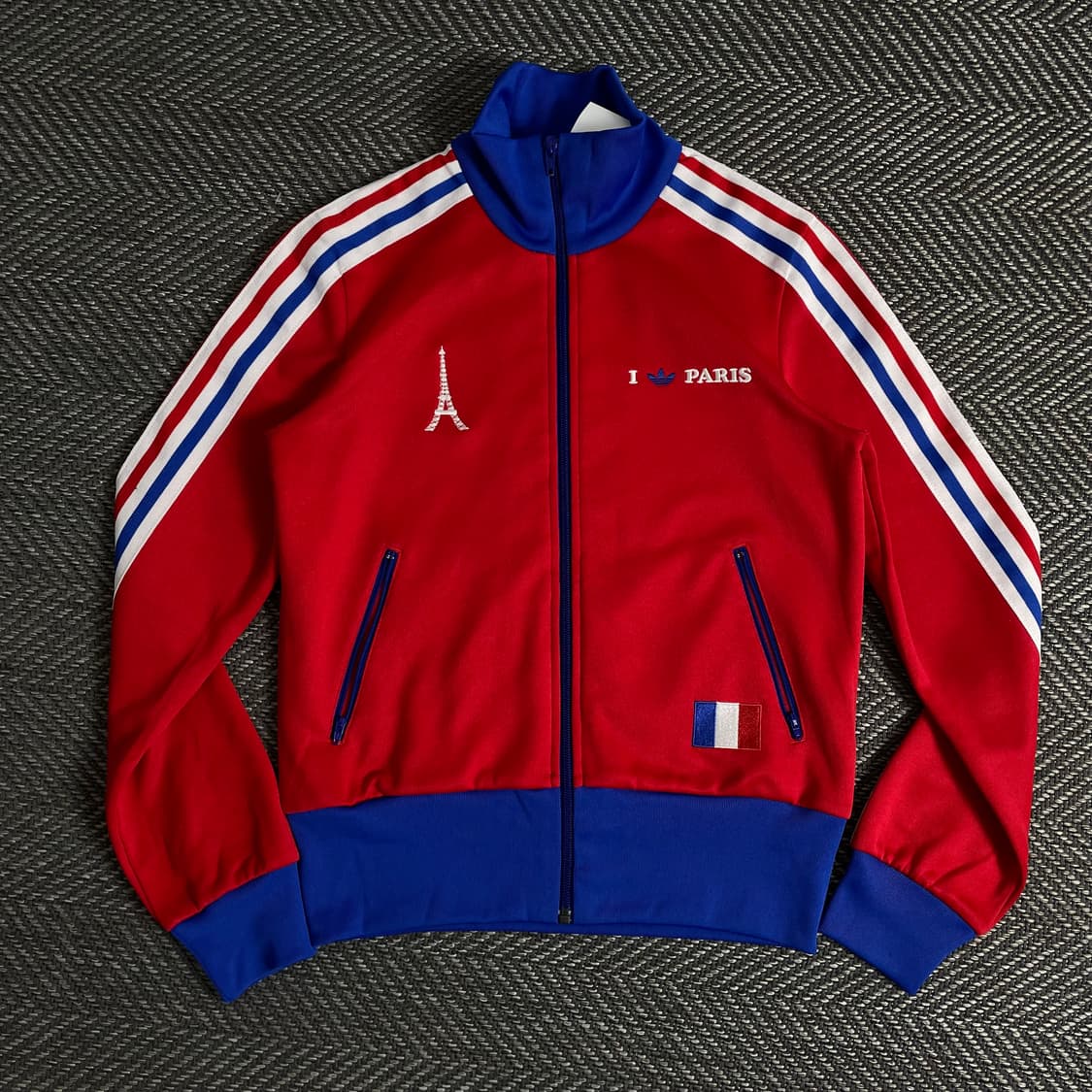 아디다스 파리 빅로고 크롭 트랙탑 져지o 3362 상품이미지1