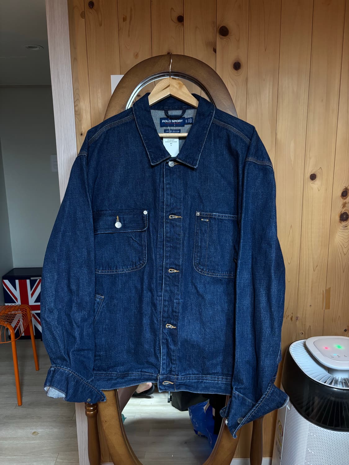 폴로스포츠 성조기 플래그 데님자켓 상품이미지4