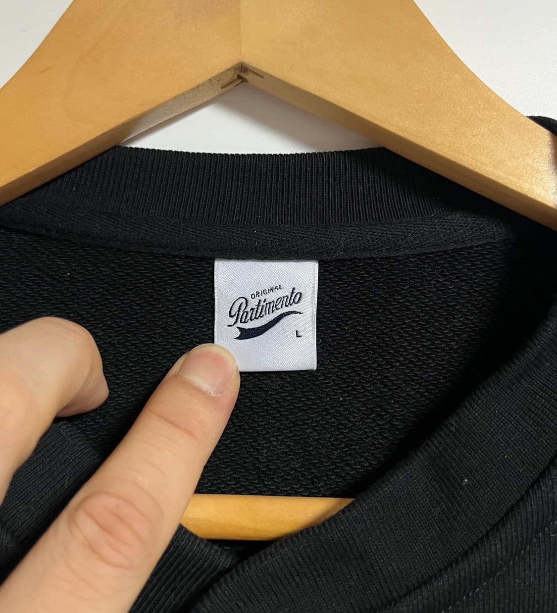 공용 파르티멘토 오버핏 바시티 크롭 자켓 점퍼 L 상품이미지5