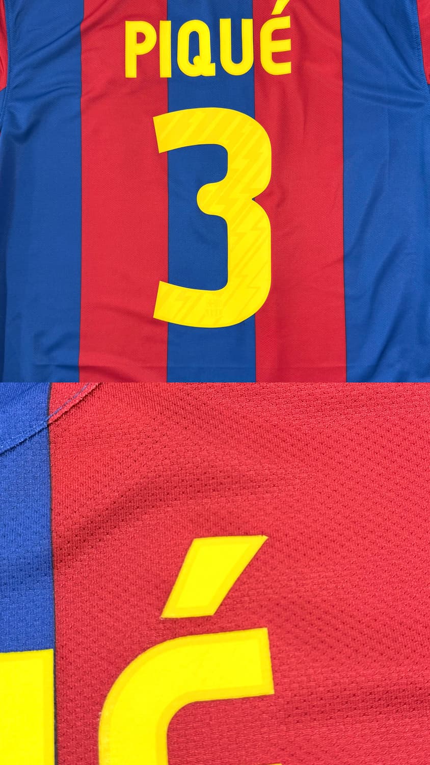 10-11 바르셀로나 홈 피케 유니폼 상품이미지2