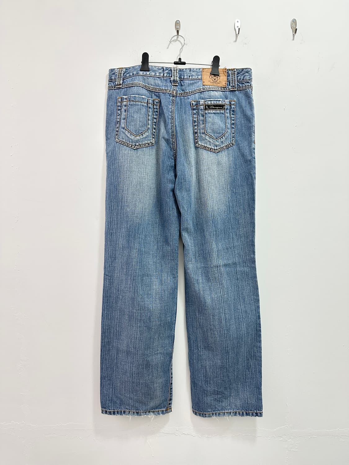 Lts destroyed denim sagging jeans 상품이미지7