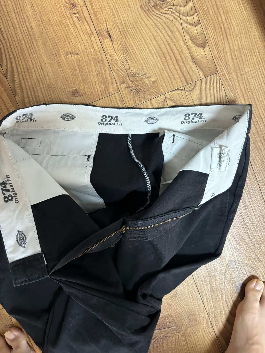 디키즈874 블랙 33size 상품이미지3