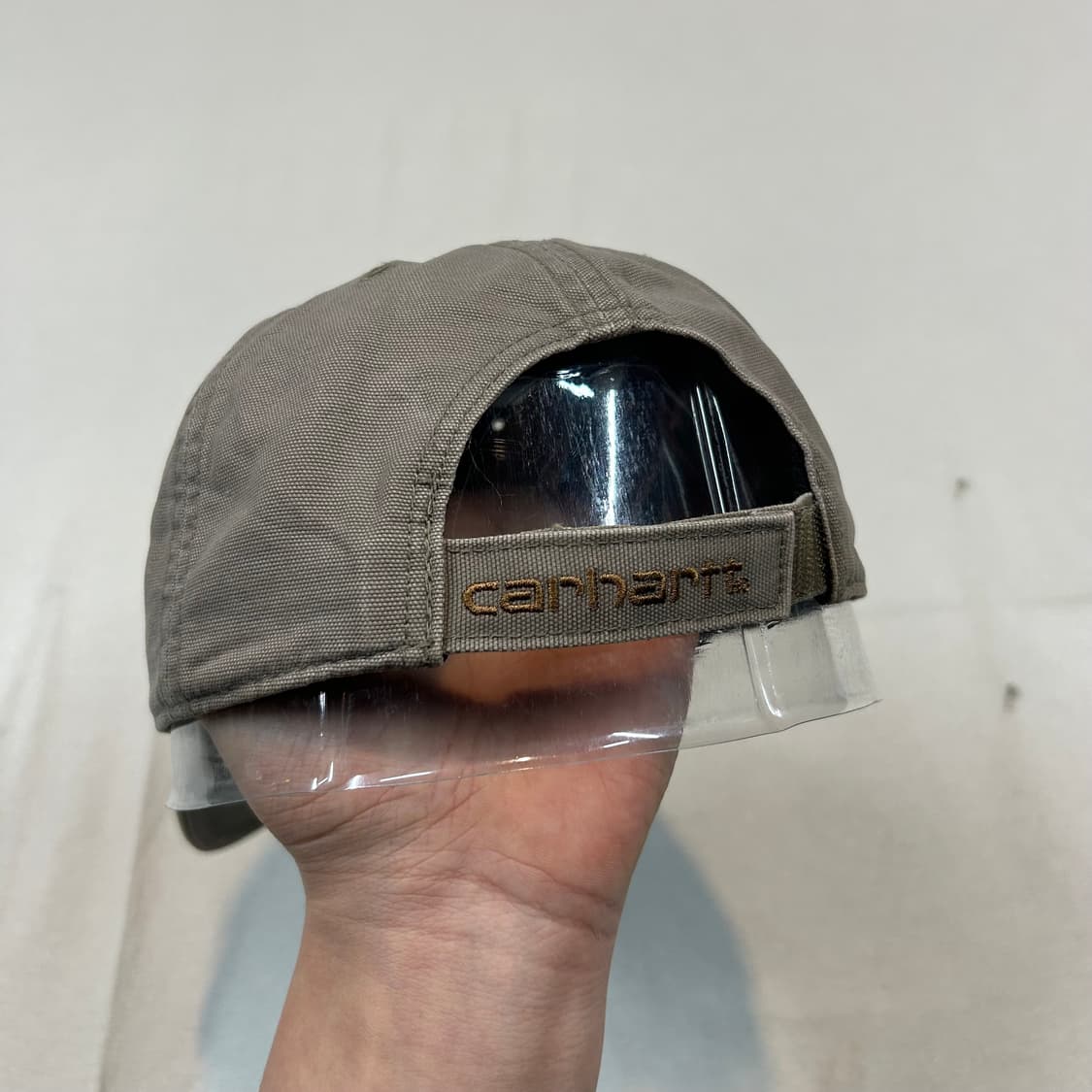 칼하트 워크웨어 볼캡 모자 차콜 그레이 상품이미지4