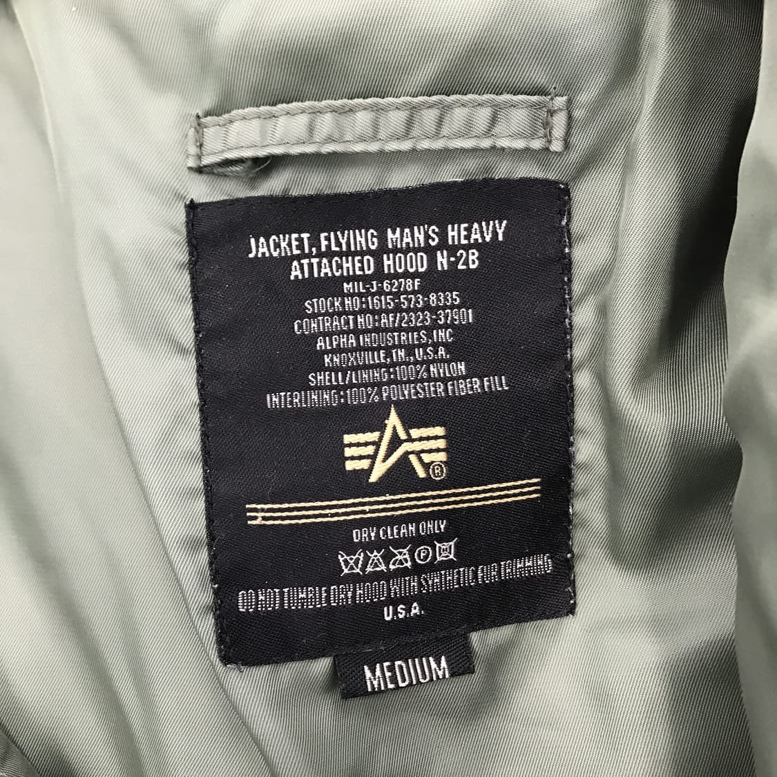 알파인더스트리 N3B 빈티지 야상 [M] 상품이미지6