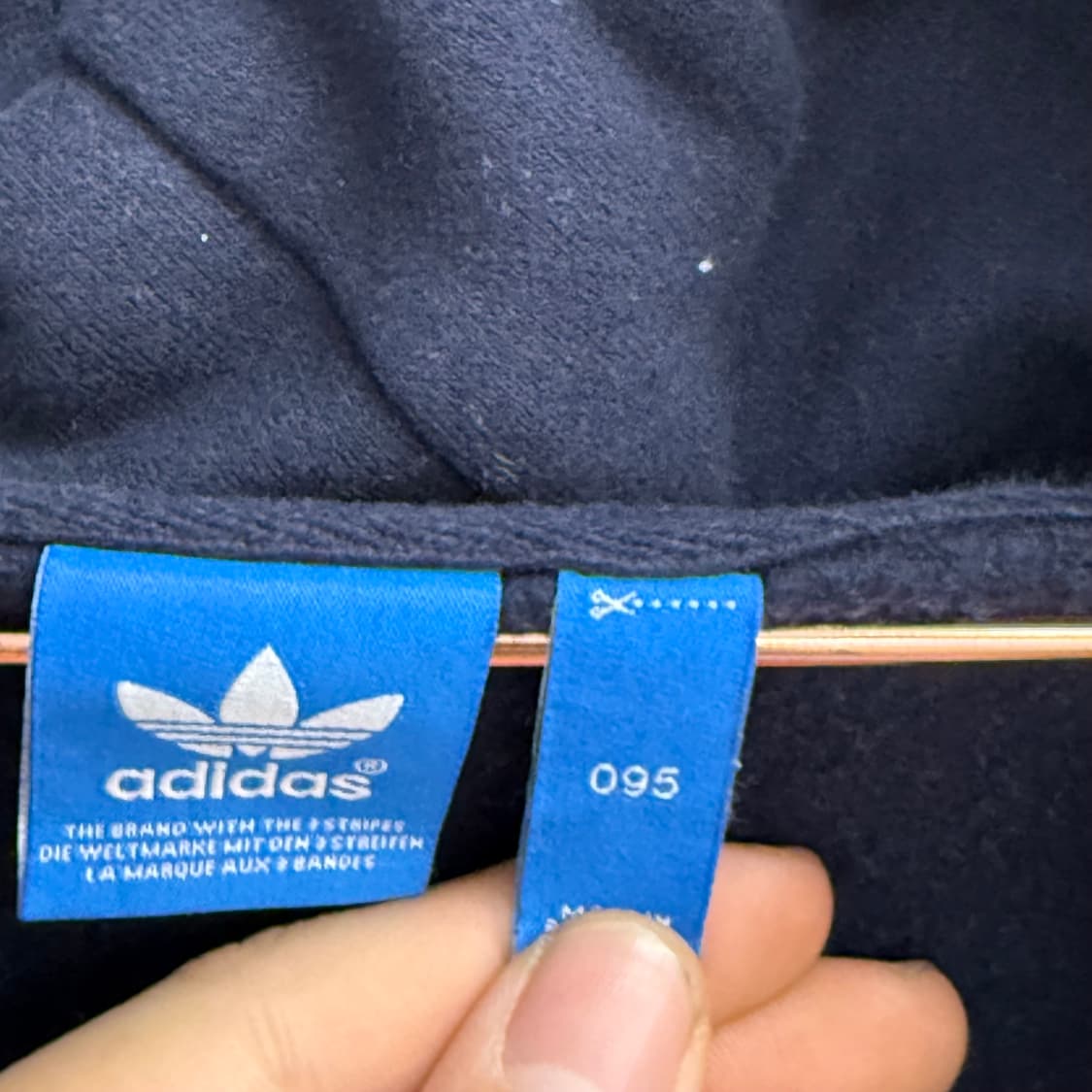 아디다스 오리지널 네이비 후드집업 (95) 상품이미지2