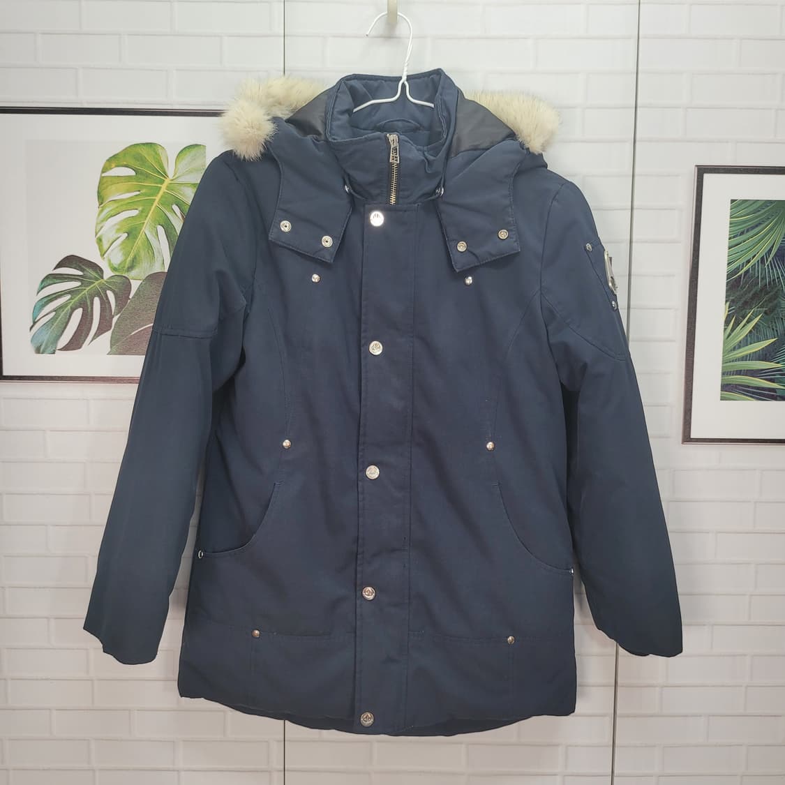 무스너클 키즈 후드 패딩 자켓 M사이즈 상품이미지1