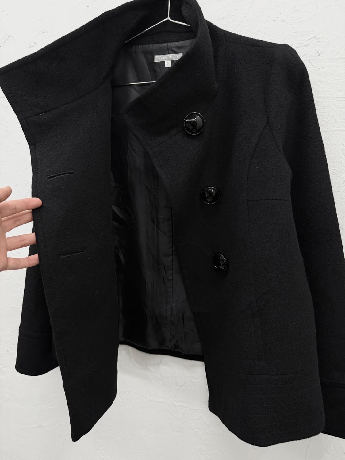 as you like it 하이넥 앙고라 자켓 상품이미지4