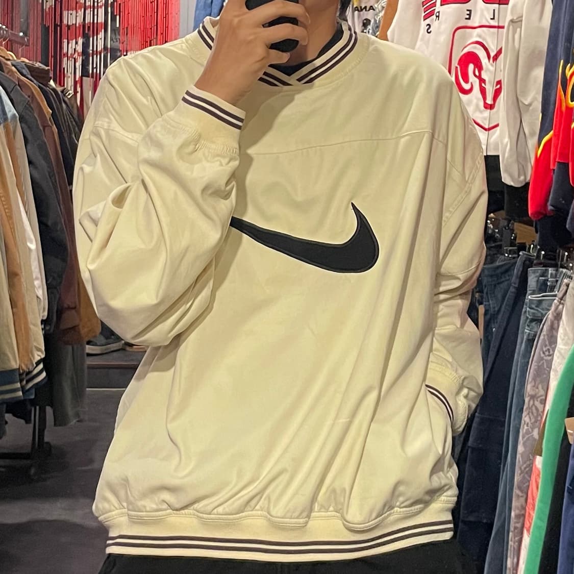 [IM] NIKE 나이키 아이보리 웜업 상품이미지3