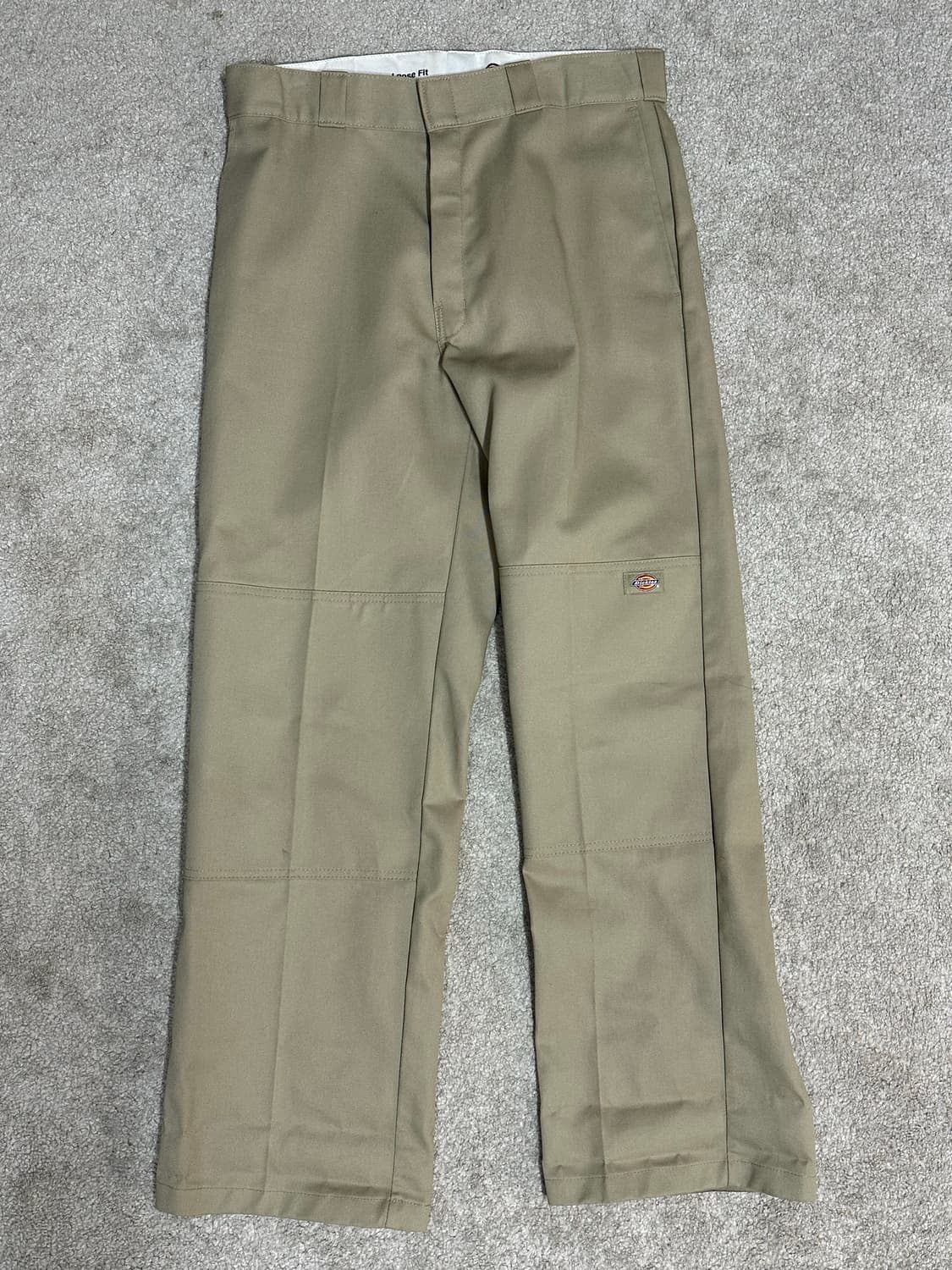 디키즈 더블니 팬츠 카키(베이지에 가까움) 상품이미지2