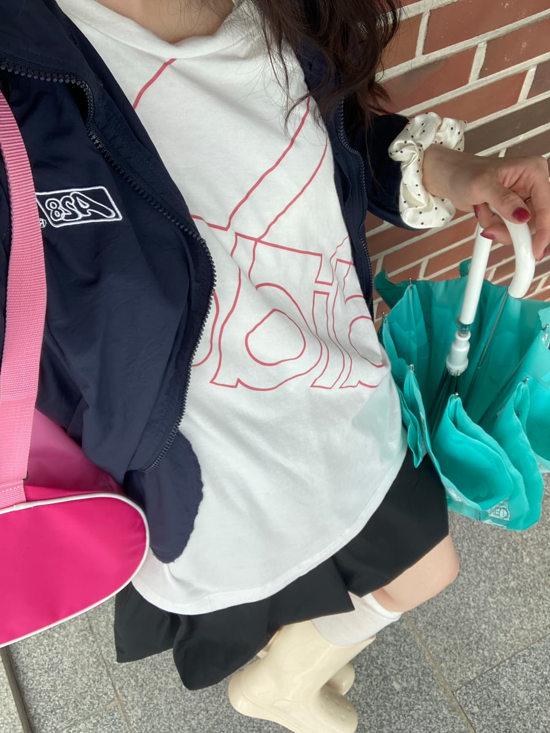 장마철 아일릿코어 빈티지 코디세트 3pcs 상품이미지9