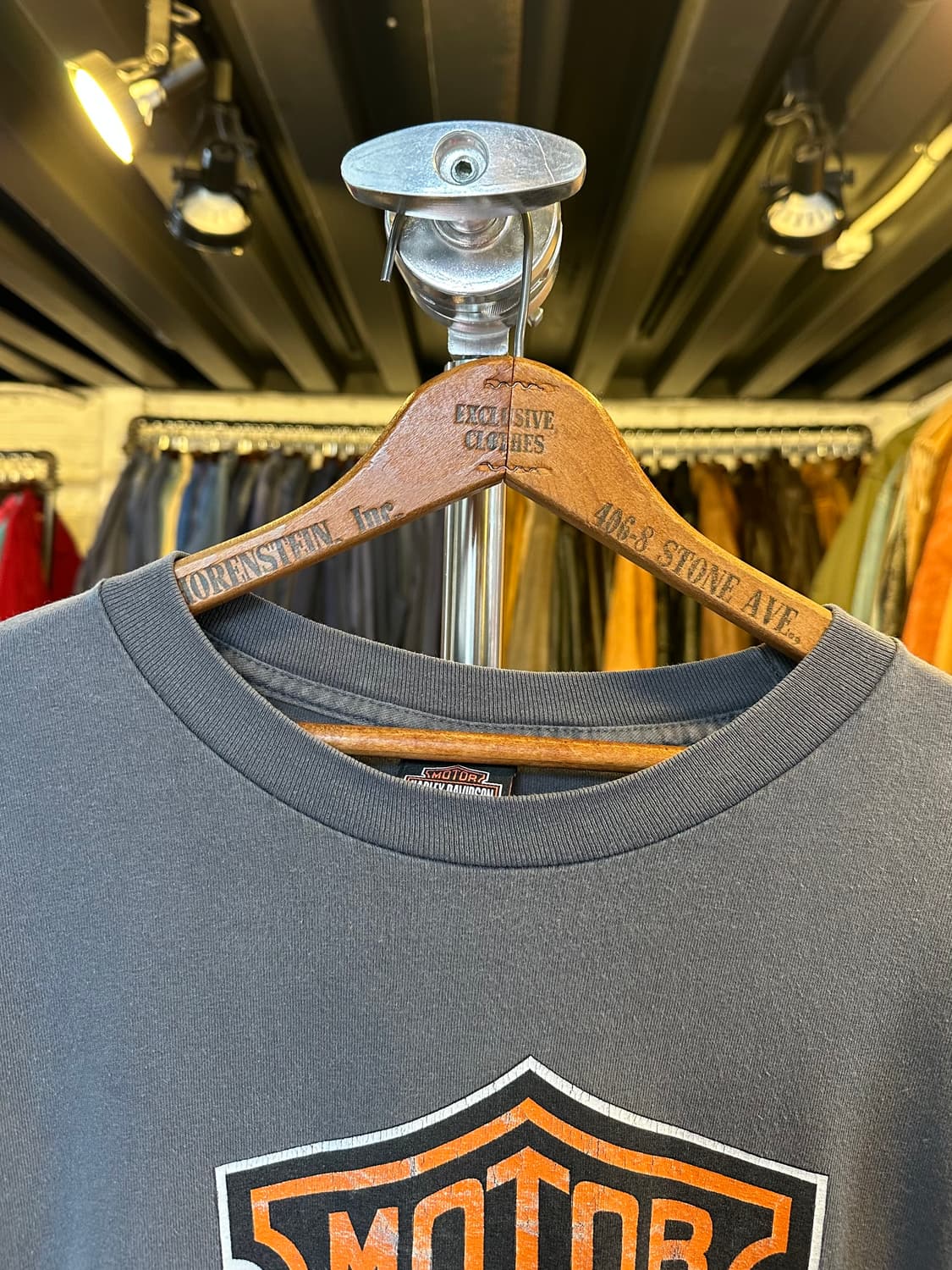 할리데이비슨 프린팅 롱슬리브 티셔츠 상품이미지3