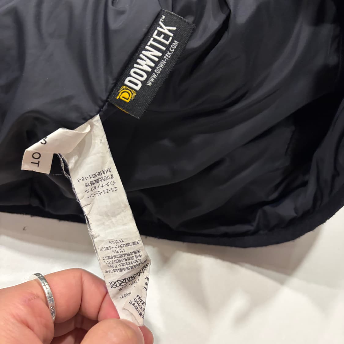 [S] L.L.Bean 엘엘빈 퀄팅 다운 패딩 블랙 D531 상품이미지8