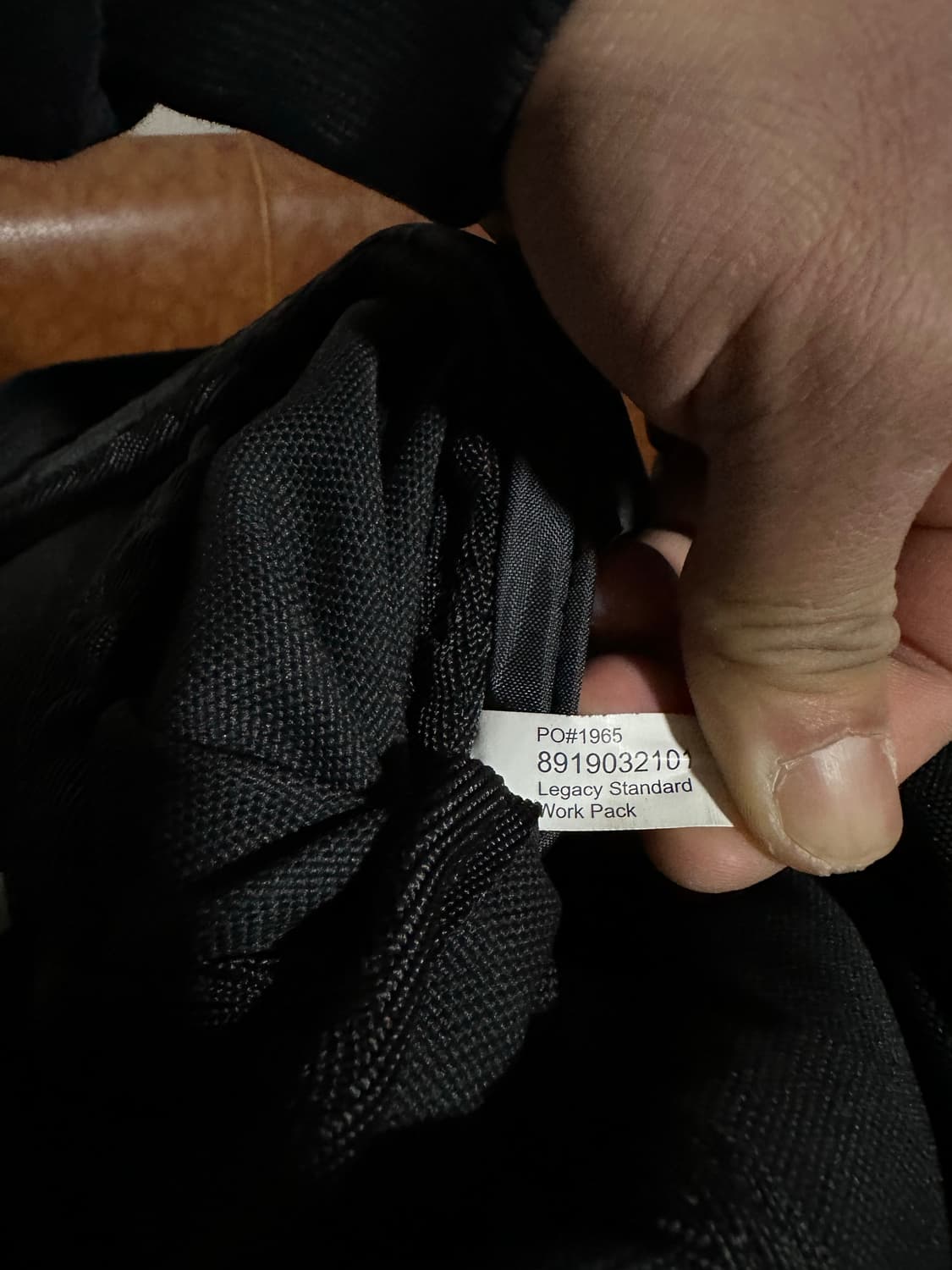 칼하트 레거시 스탠다드 워크 백팩 블랙 상품이미지6