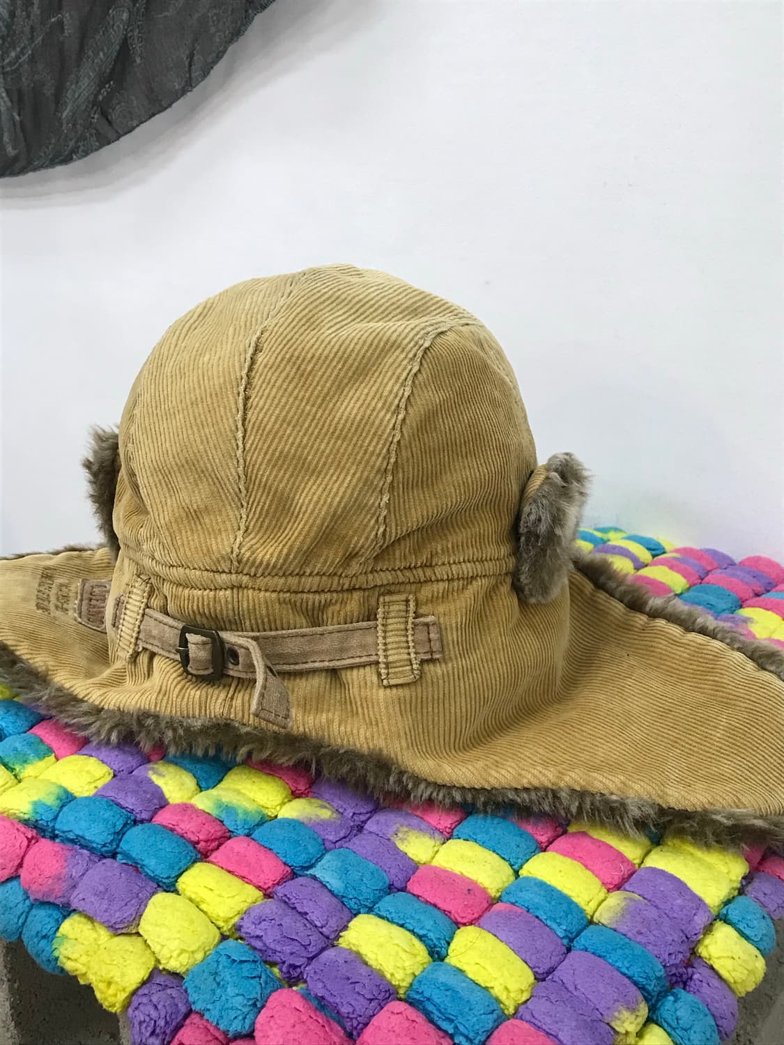 BERKELEY 빈티지 코듀로이 양털 귀달이 모자  상품이미지4