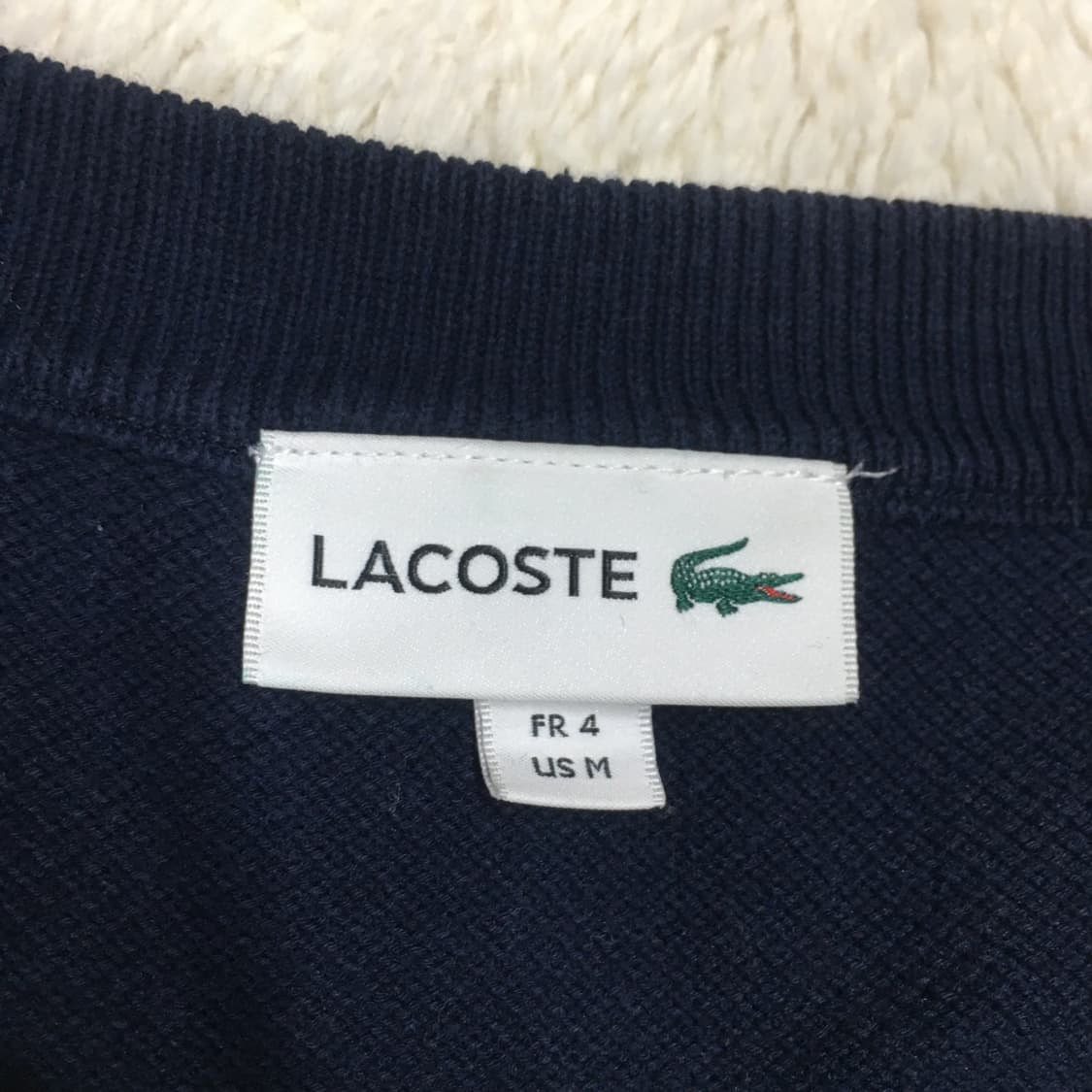 라코스테 스몰로고 라운드넥니트 CC05 상품이미지4