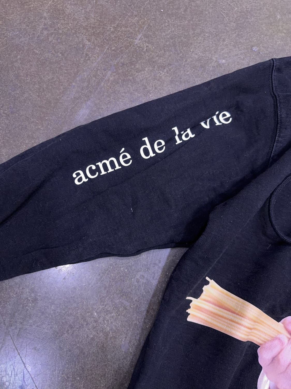 아크메드라비 쉐프 후드티 블랙 1 사이즈 상품이미지3