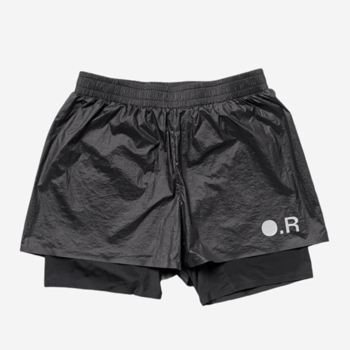 Optimistic Runners Glossy Nylon Shorts 상품이미지1