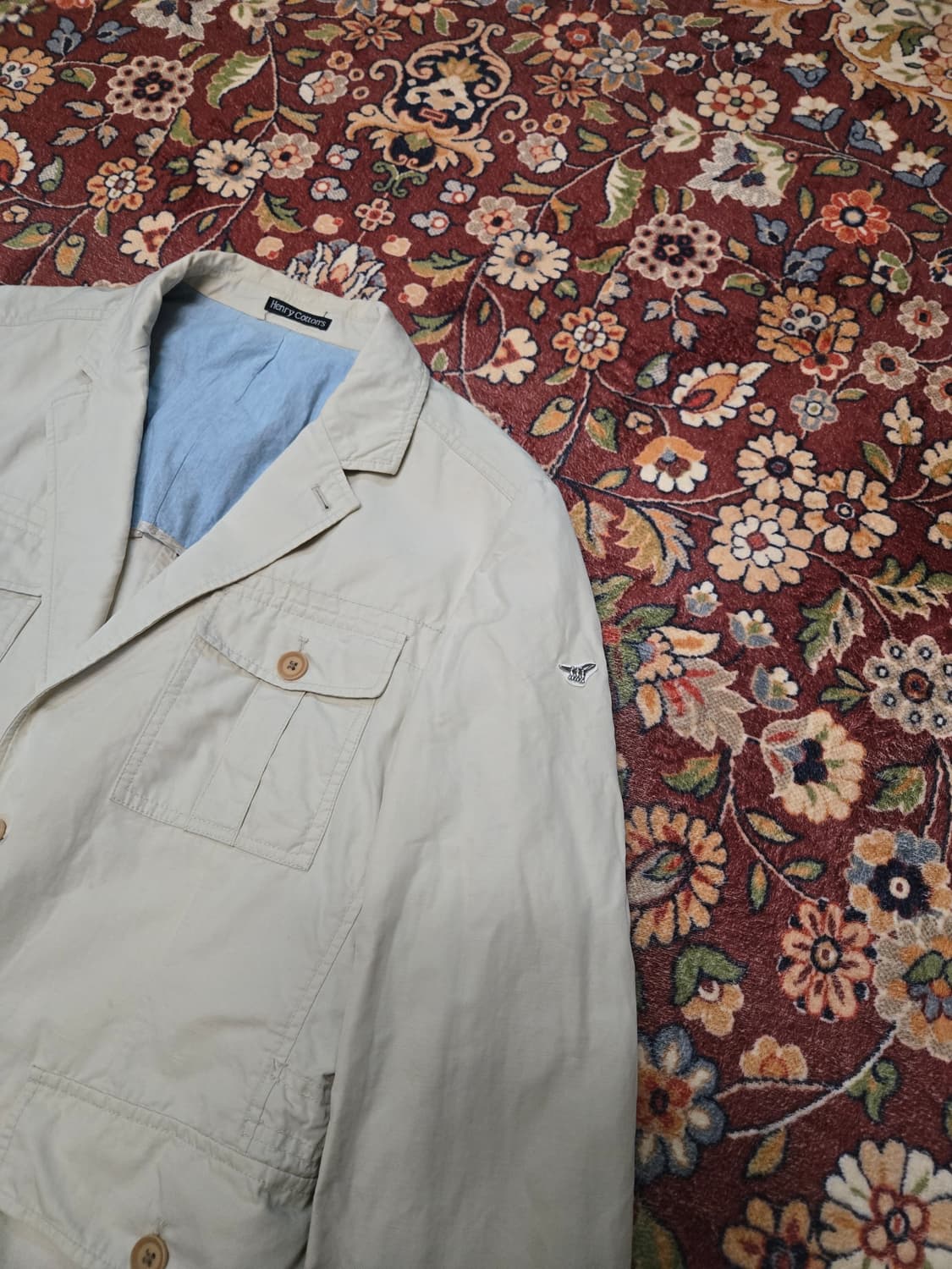 헨리코튼 이태리 감성 린넨 혼방 자켓 (슬림 100) 상품이미지3