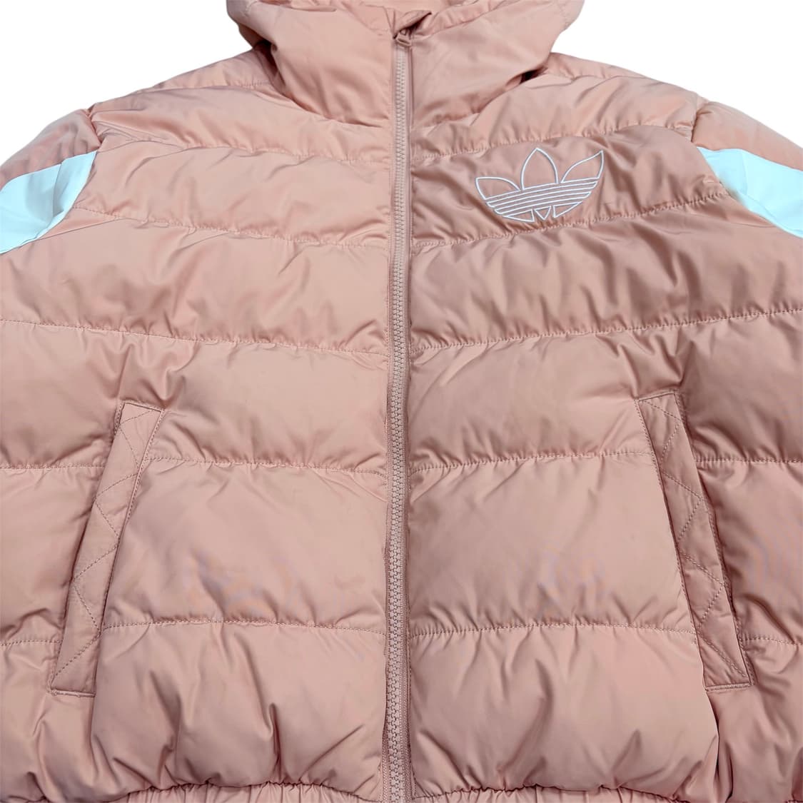 아디다스 여자 여성 우먼스 제니 핑크 파이어버드 져지 스타일 패딩 xs 상품이미지4
