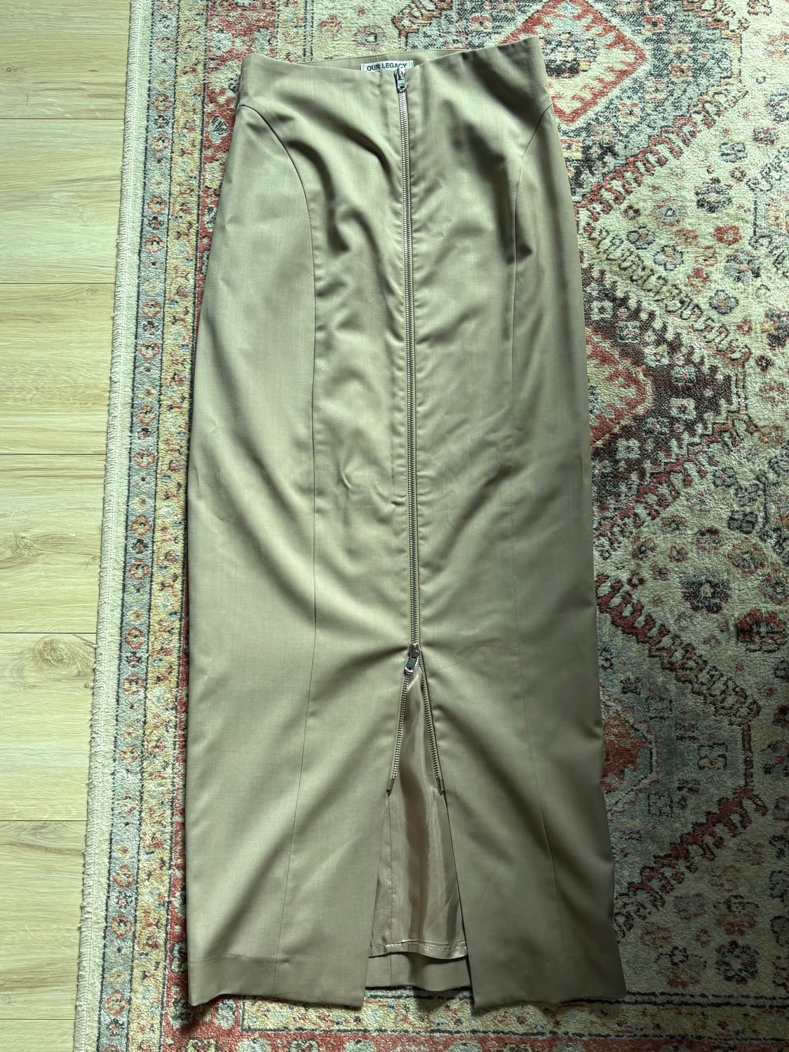 OURLEGACY longzip skirt 상품이미지3