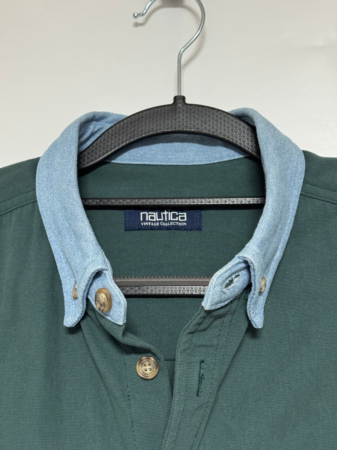 Nautica 빈티지 데님칼라 그린 셔츠 100-105 상품이미지2