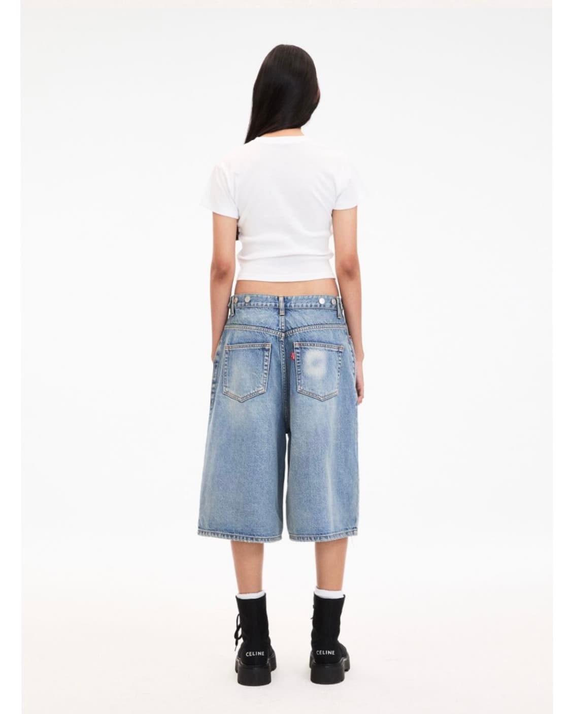 mmmjeans 버뮤다 와이드 데님 상품이미지2