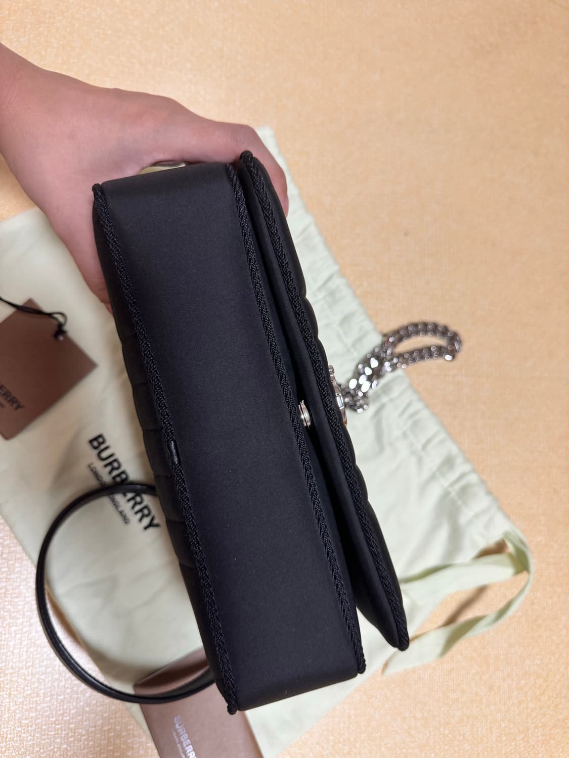 버버리 롤라백 블랙 은장 상품이미지3