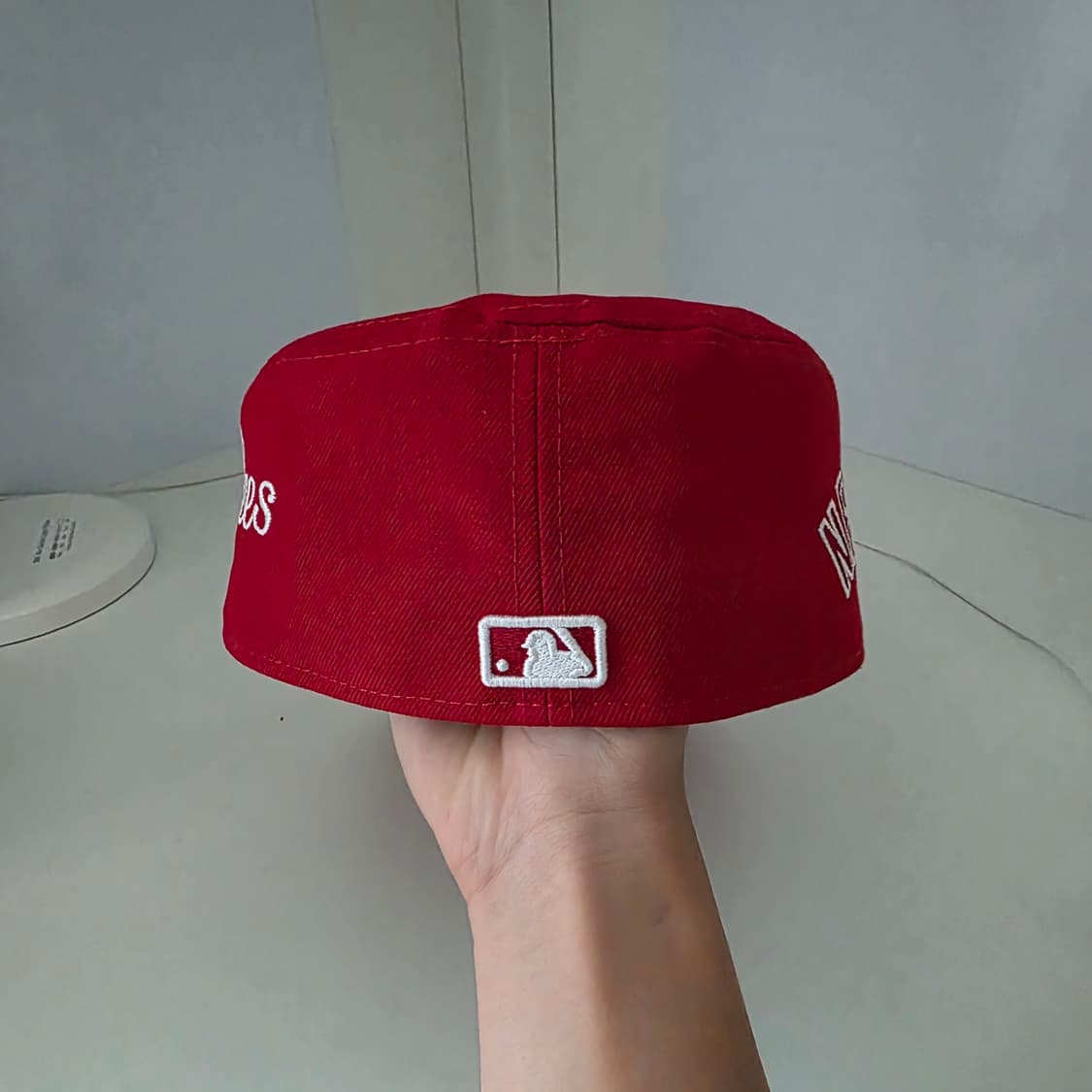 뉴에라 MLB 뉴욕 양키스 필박스 피티드캡 스칼렛 상품이미지4