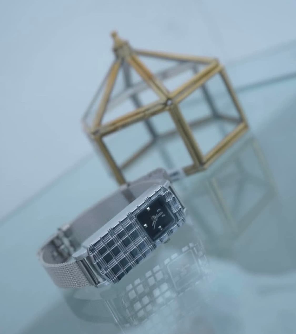 이스페이스 체크바워치 (블랙) 상품이미지1