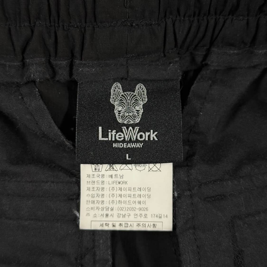 [L] 라이프워크 6부 립스탑 카고 버뮤다 팬츠 반바지 상품이미지7