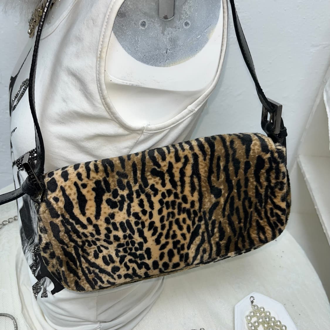 Fendi 레오파드 숄더백 상품이미지5